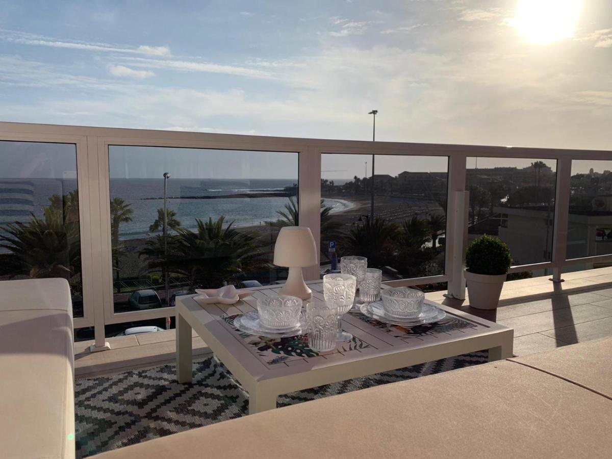 Beachfront Los Cristianos Apartment อาโรนา ภายนอก รูปภาพ