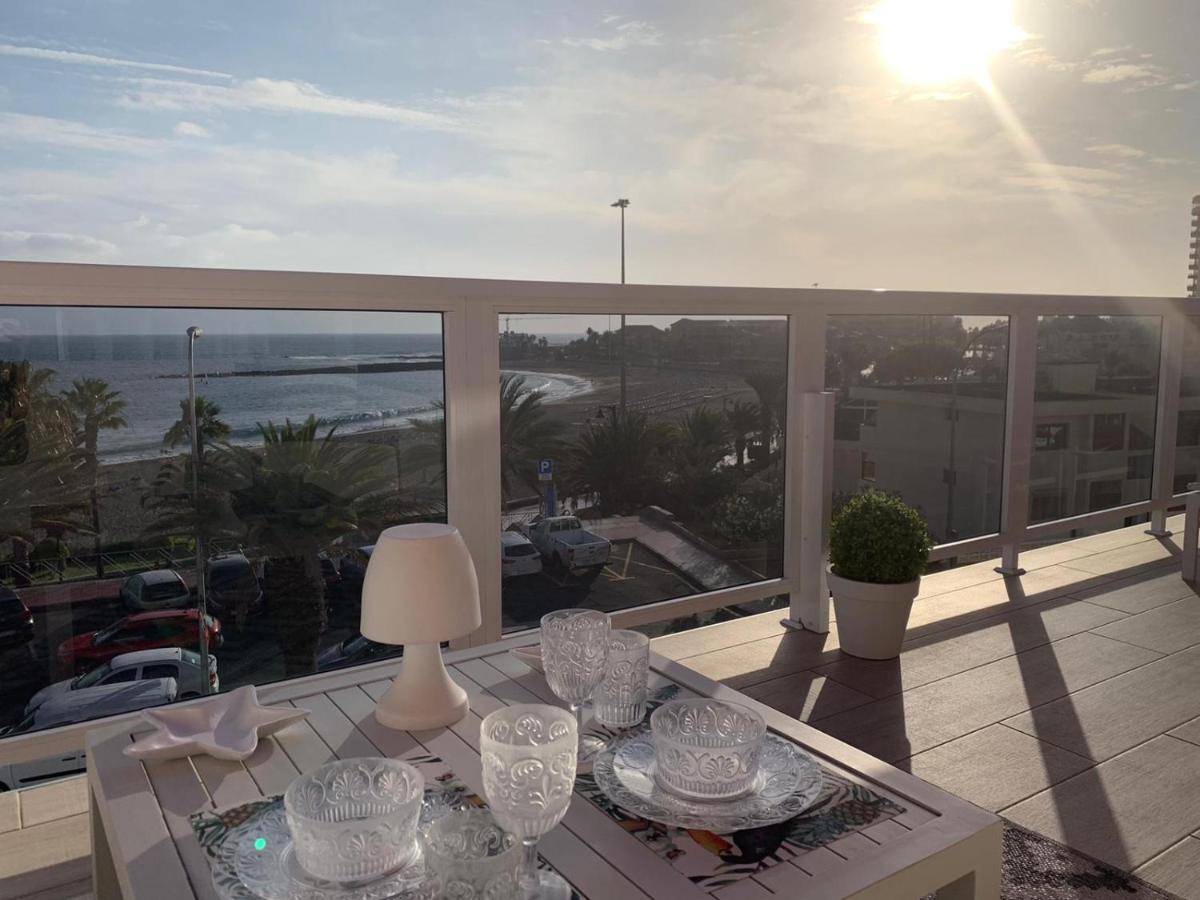 Beachfront Los Cristianos Apartment อาโรนา ภายนอก รูปภาพ