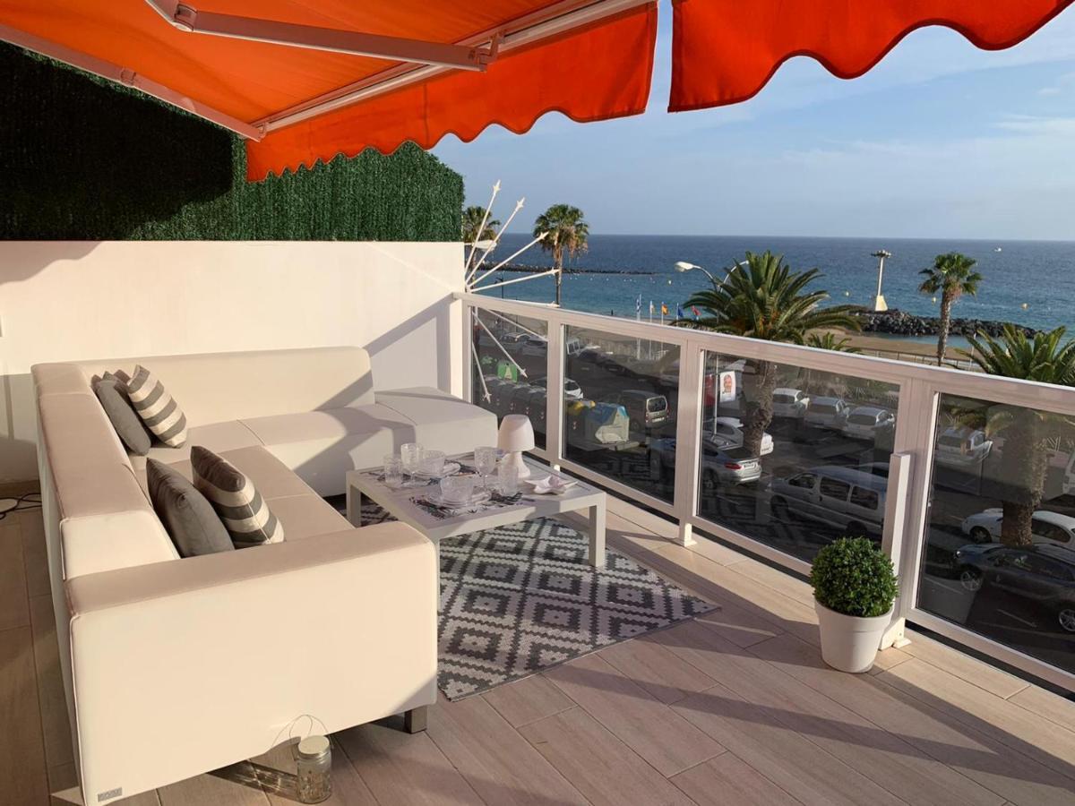 Beachfront Los Cristianos Apartment อาโรนา ภายนอก รูปภาพ
