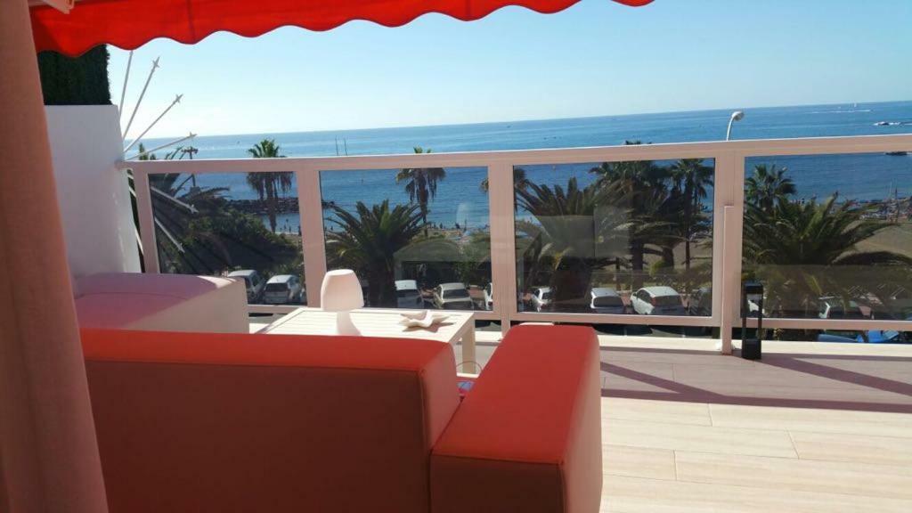 Beachfront Los Cristianos Apartment อาโรนา ภายนอก รูปภาพ